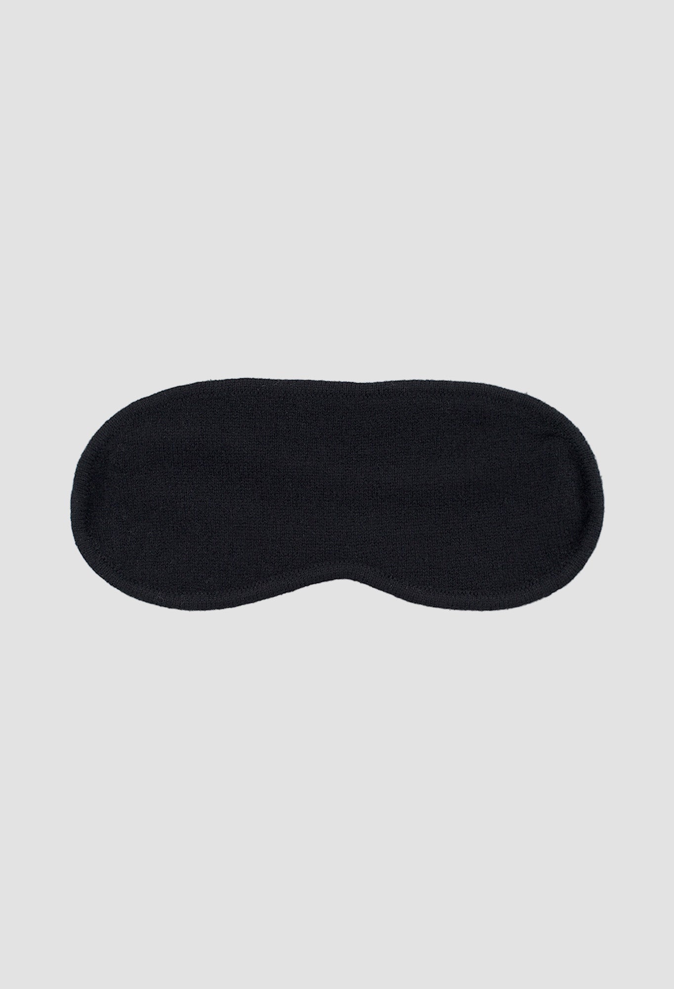Cashmere Travel Eye Mask by OYUNA in Black
