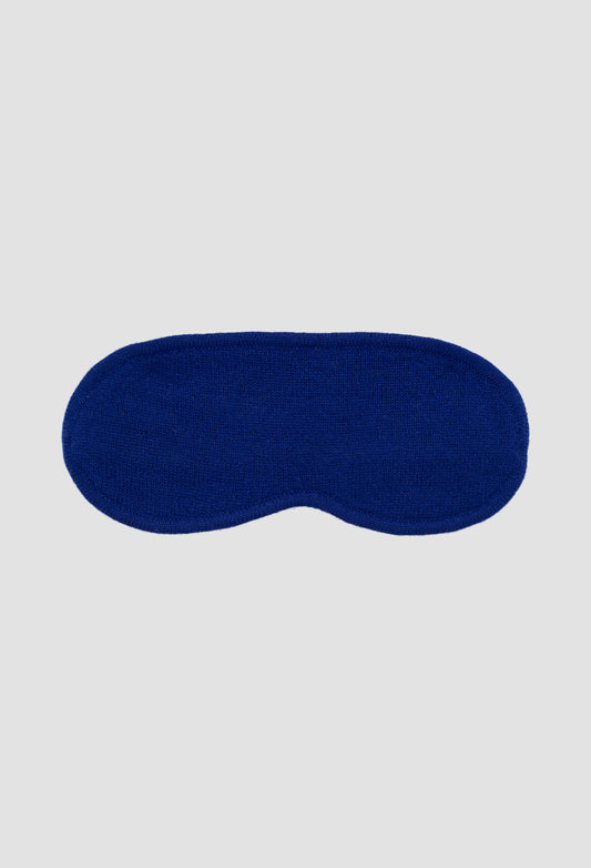 Cashmere Travel Eye Mask by OYUNA in Blue