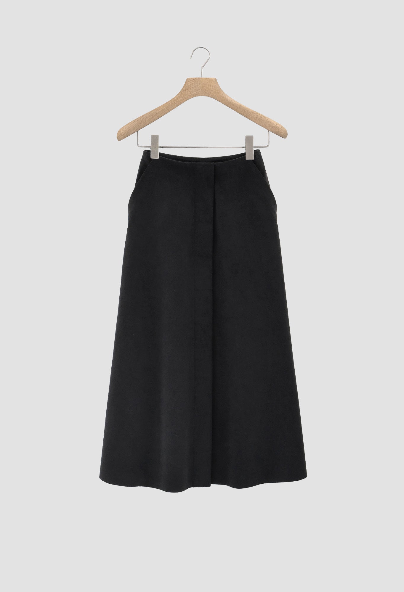 WALDTRAUT - Ultrasuede Skirt in Black