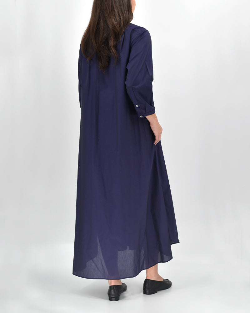 PENELOPE - Black Lightweight Shirt Dress