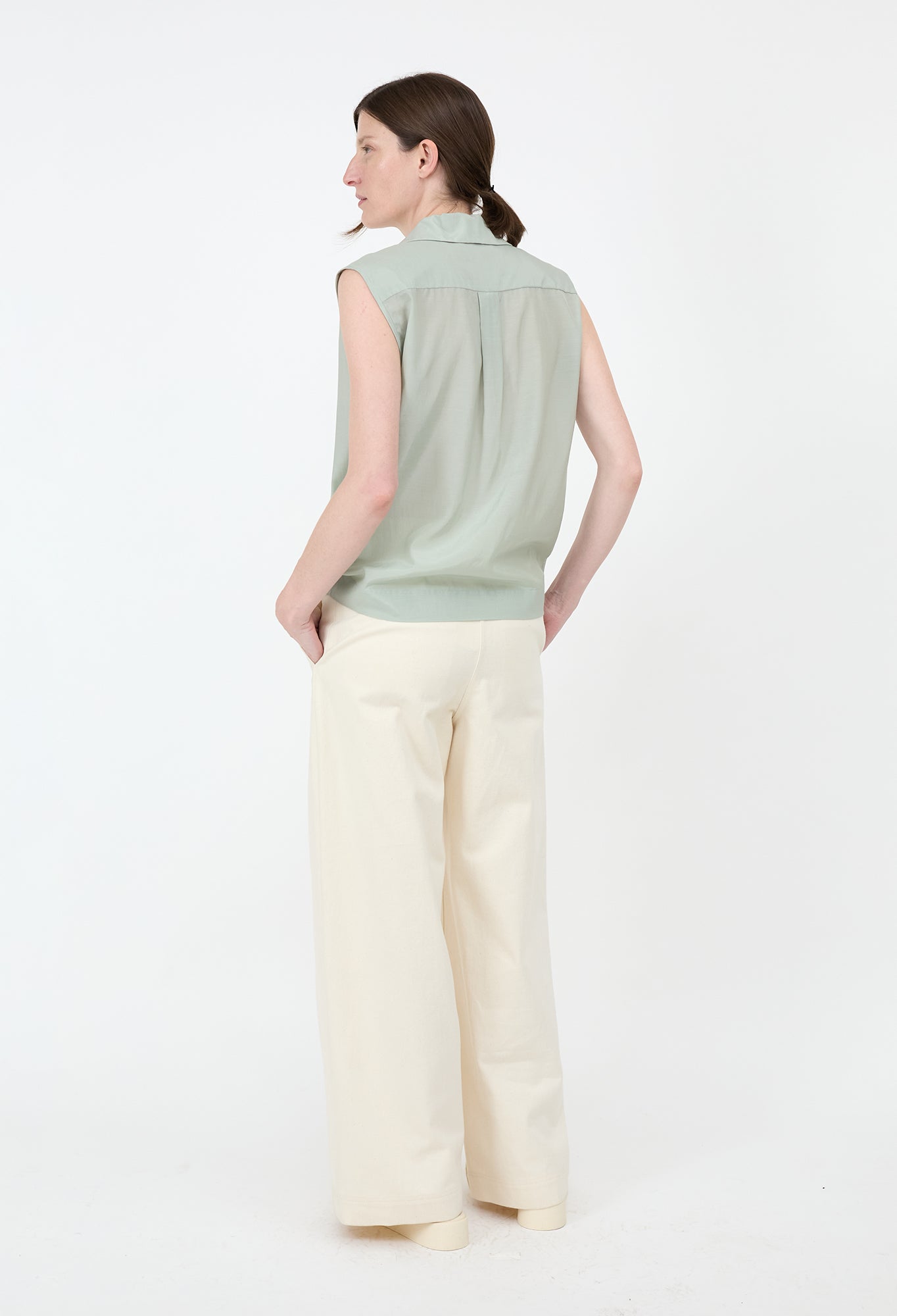Dima top in Sea Foam