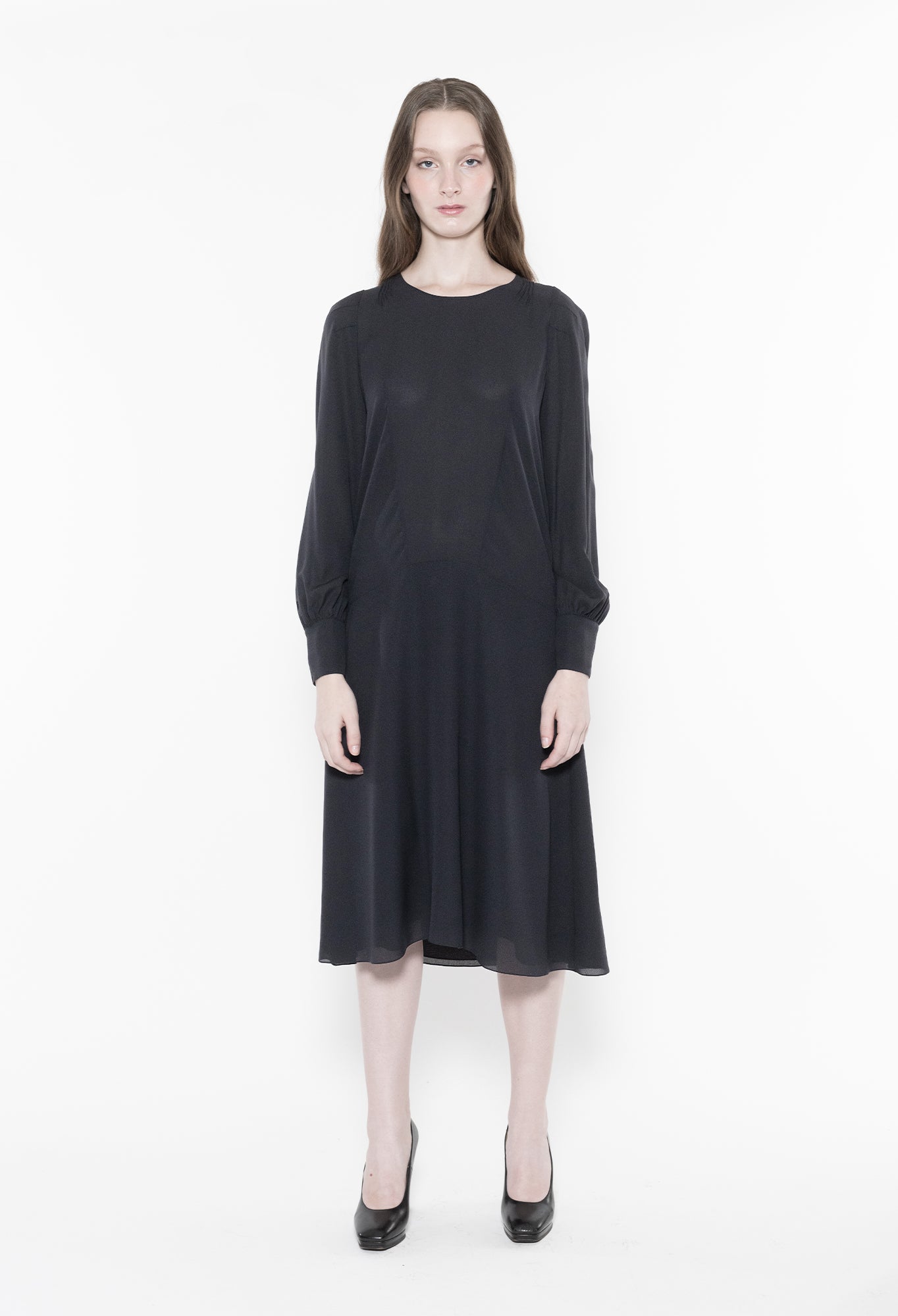 ULANI - Black Silk Dress