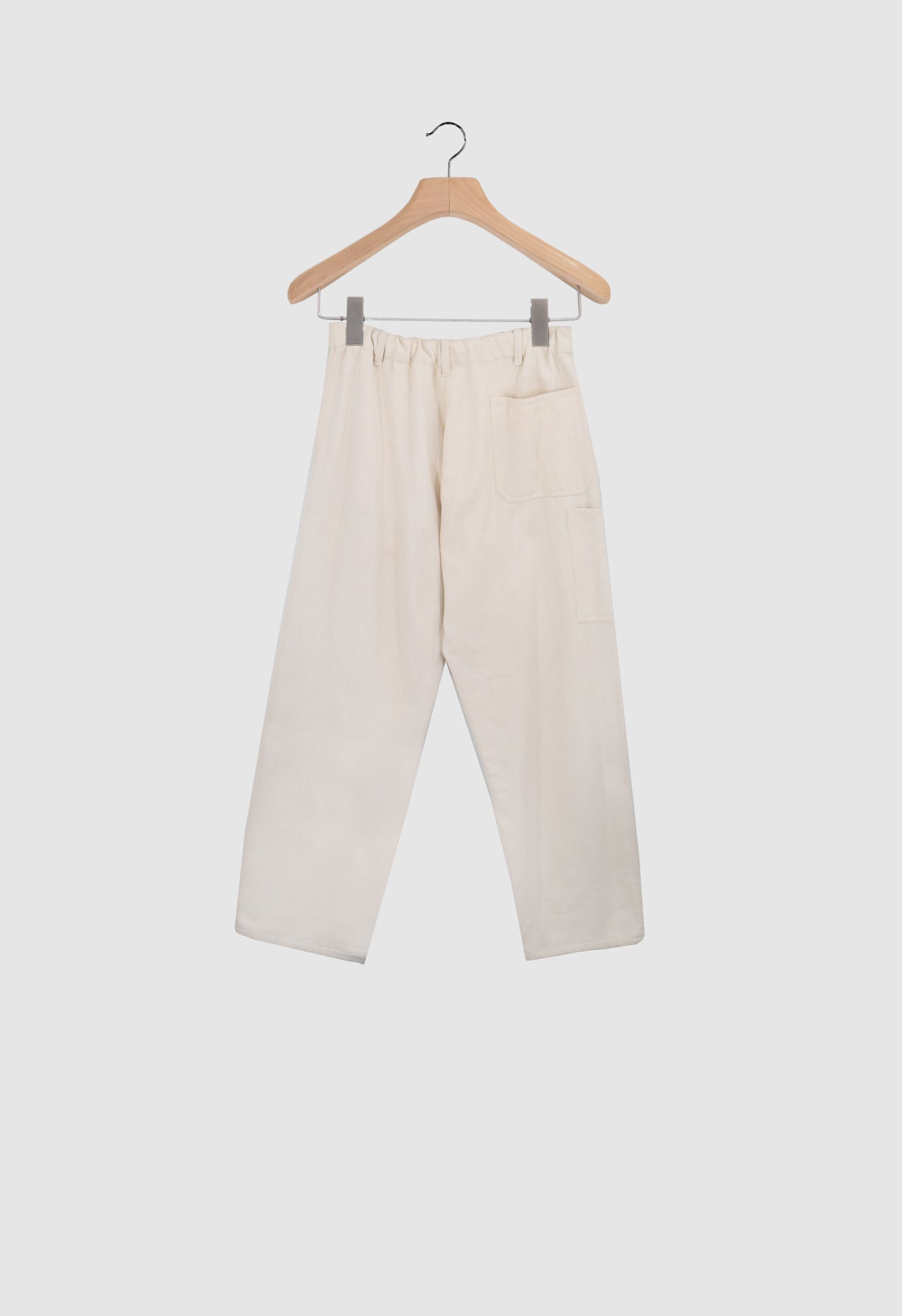 Cotton Twill Pants in Cotton Drill in Undyed/Natural