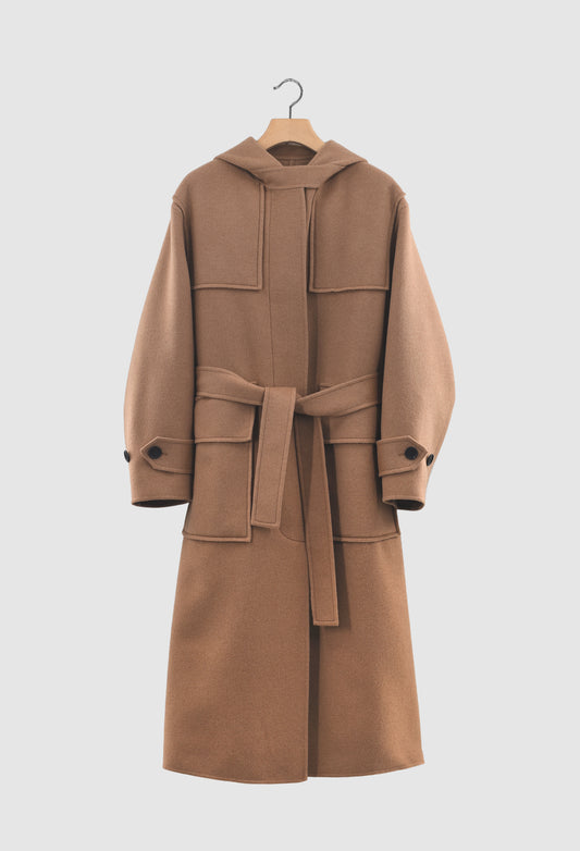 CHRISTOPHER - Duffle Coat in Double-face Camel Hair