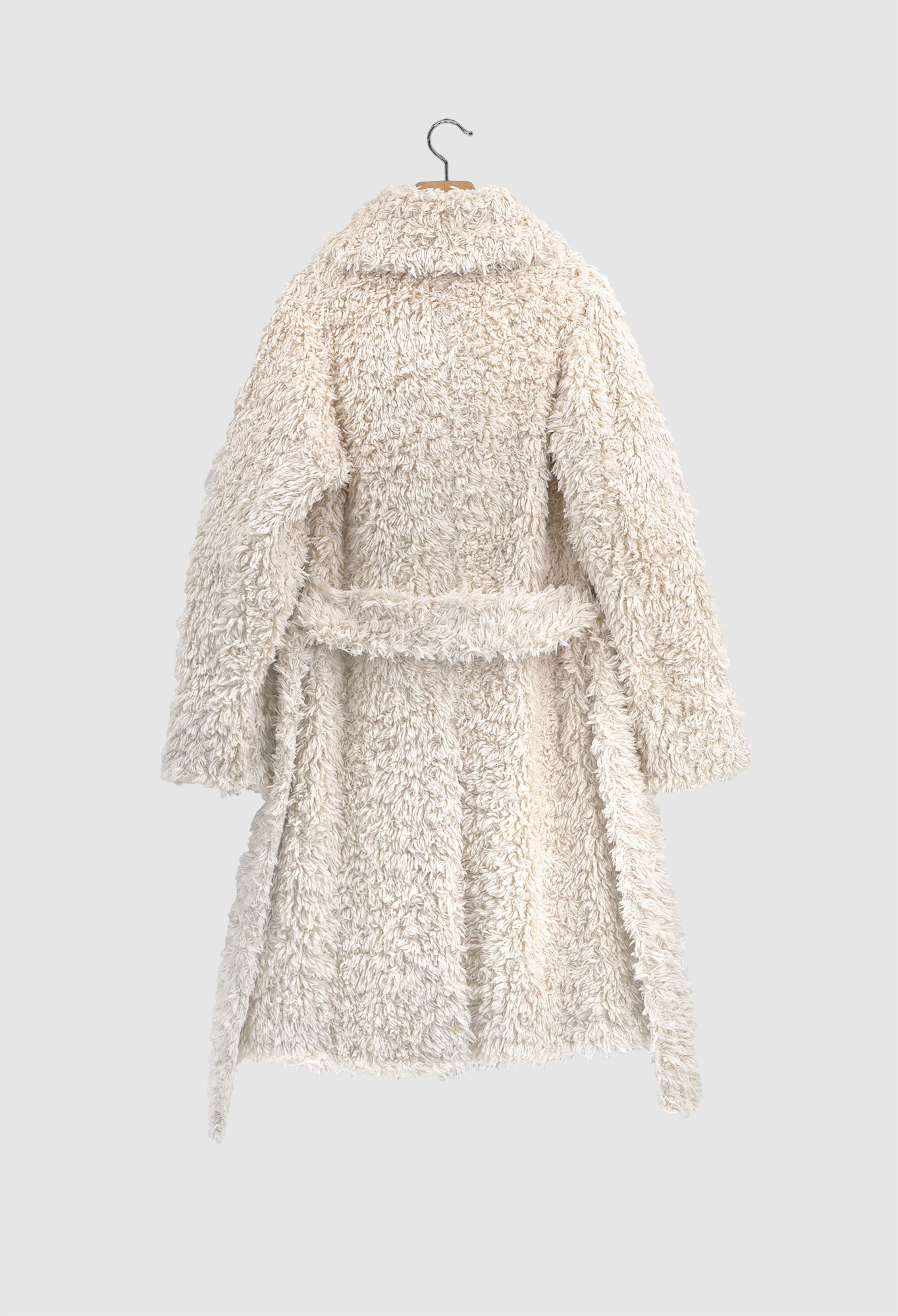 CUMULUS -  Organic Cotton Coat in Undyed/Greige