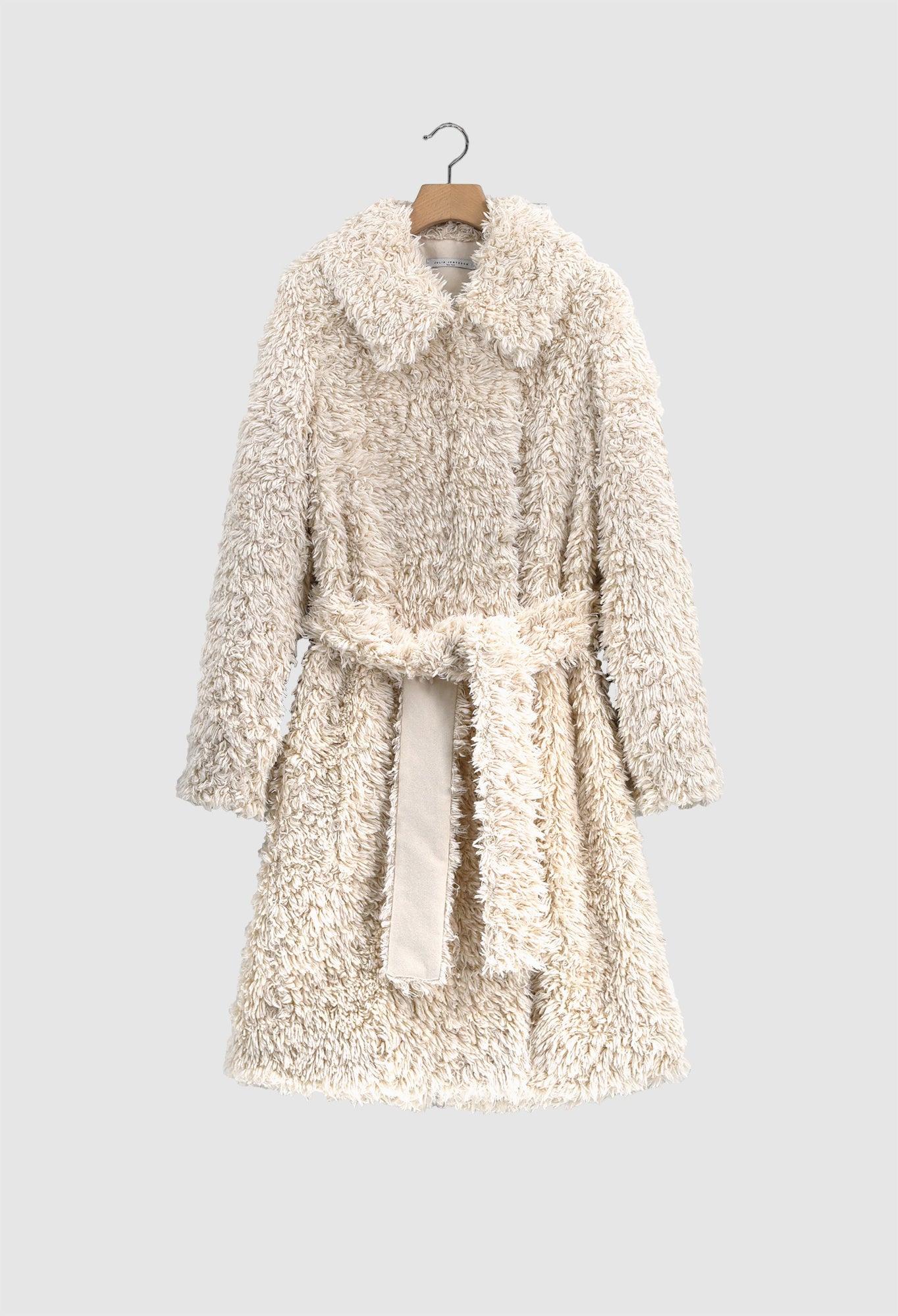 CUMULUS - Organic Cotton Coat in Undyed/Greige