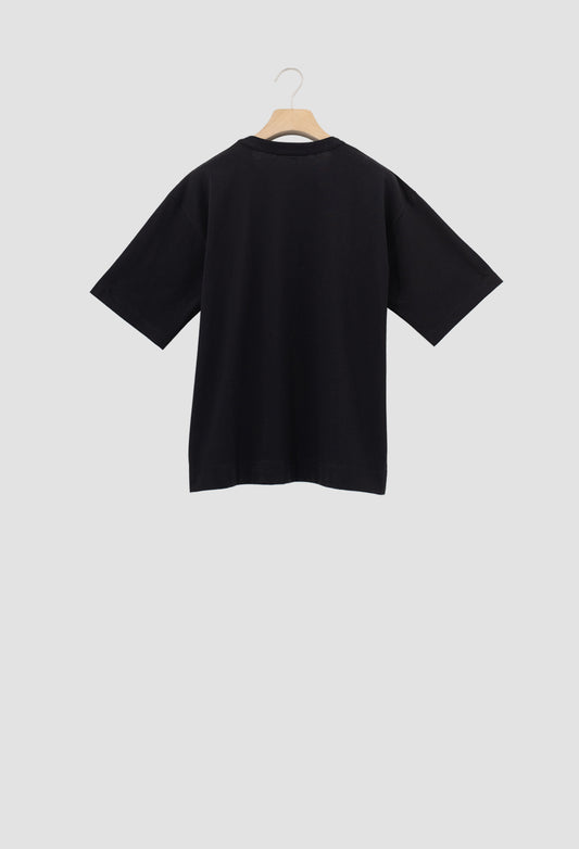 HARU - Organic Cotton T-Shirt in Black