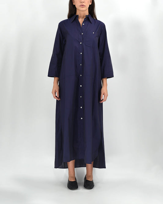 PENELOPE - Ivory Lightweight Shirt Dress