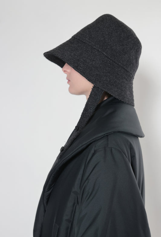 Charlie Bucket Hat in Dark Gray