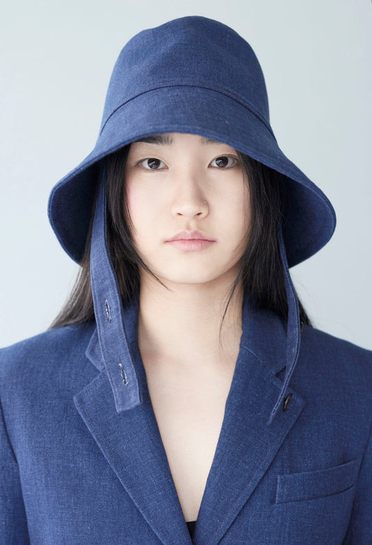 Charlie Denim Indigo Bucket Hat