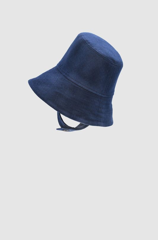 Charlie Denim Indigo Bucket Hat