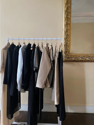 Book a studio appointment to try garments in our New York studio