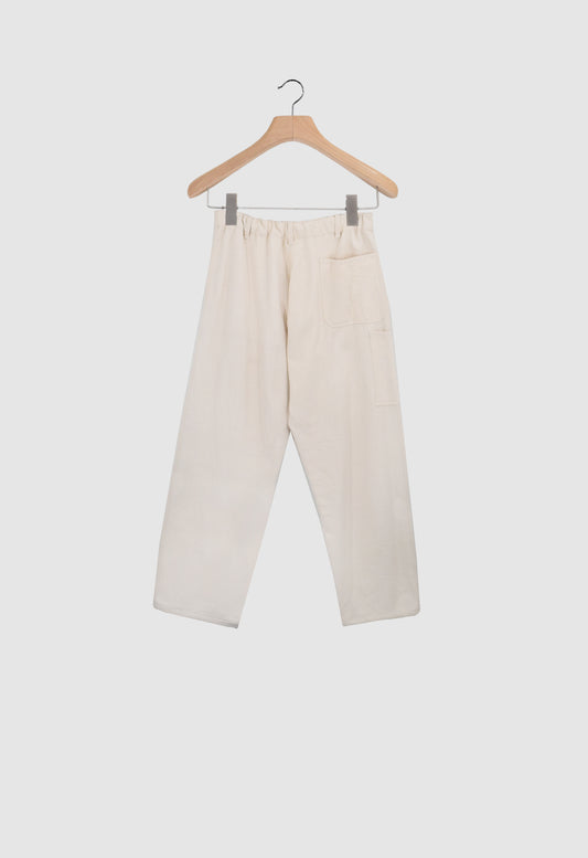 Cotton Twill Pants in Cotton Drill in Undyed/Natural