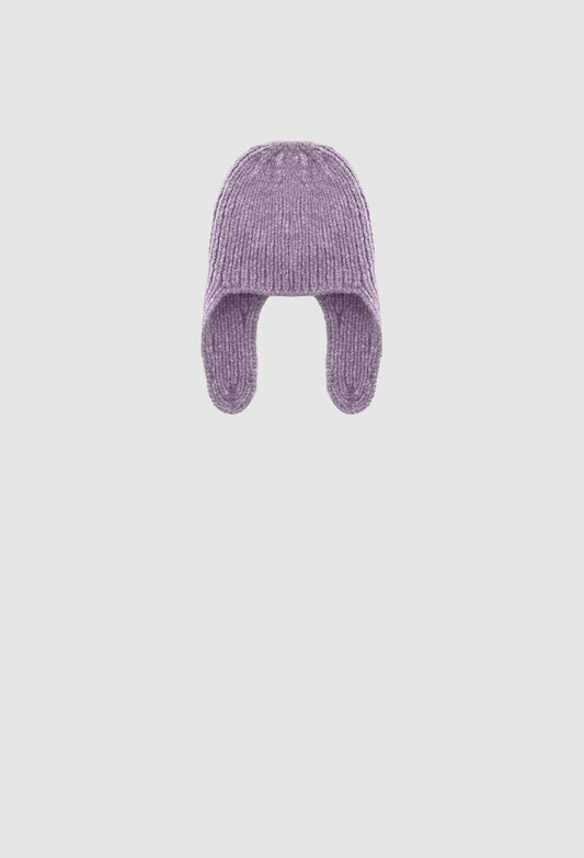 COLETTE - Hand-Knit Hat in Lavender