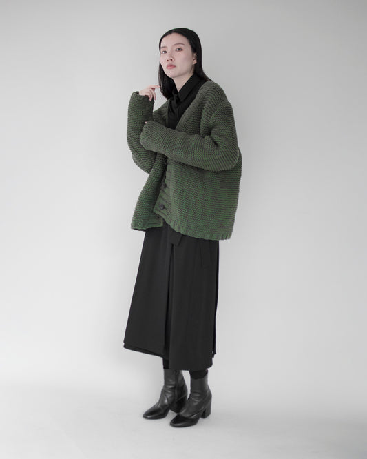 WILLOW - Hand-Knit Cashmere Cardigan