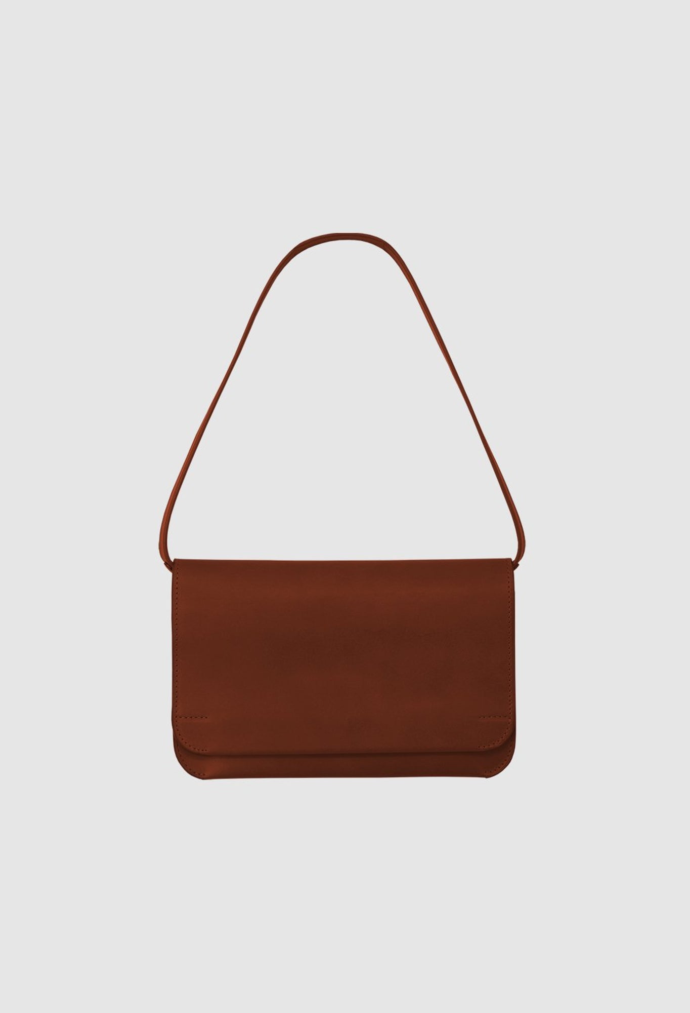 Isabella Brown Leather Bag by ISAAC REINA