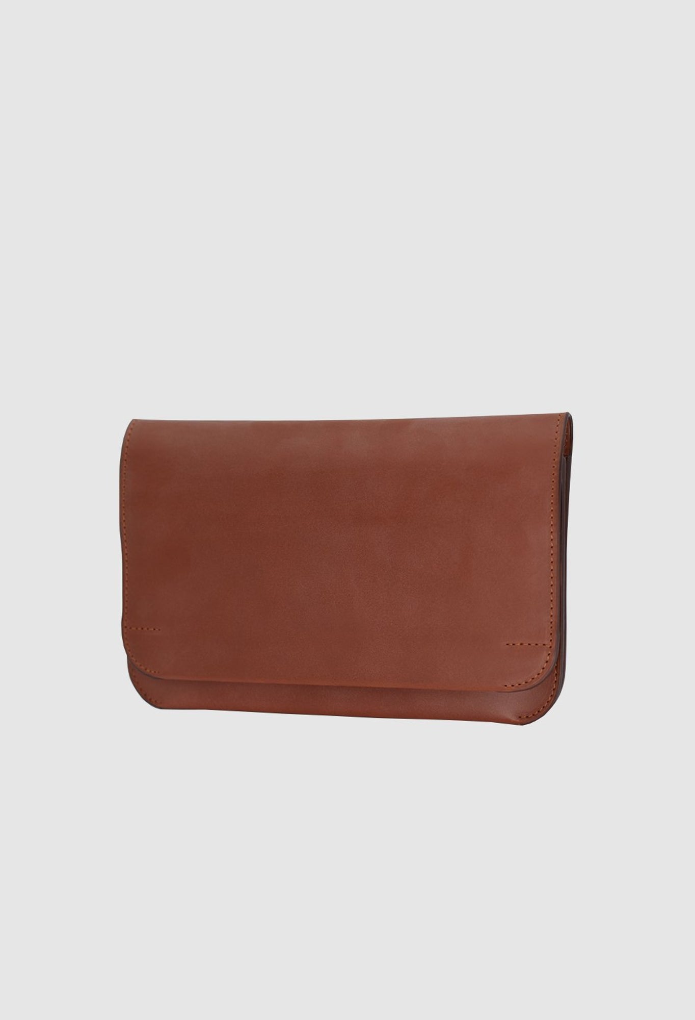 Isabella Brown Leather Bag by ISAAC REINA